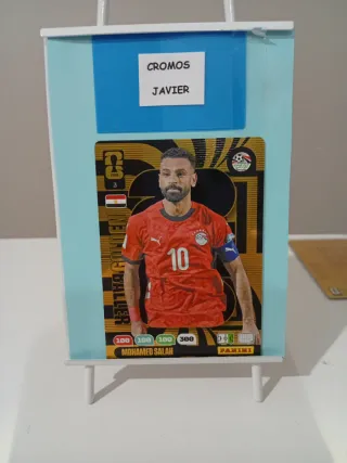 Cromos Mohamed Salah mundial 2026 Golden Bayer