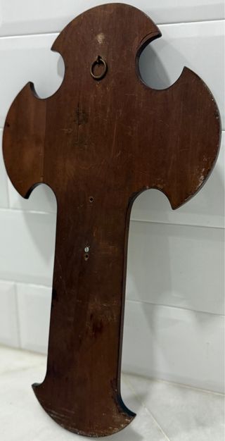 ESPECTACULAR CRUCIFICADO PAN ORO OLOT