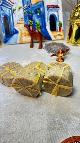 Jabón artesanal de argán y almendras