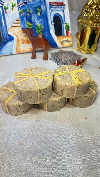 Jabón artesanal de argán y almendras