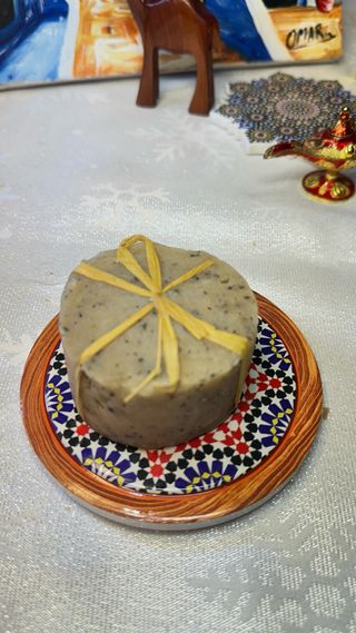Jabón artesanal de argán y almendras