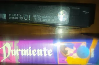 Cinta VHS La Bella Durmiente Disney sello diamante