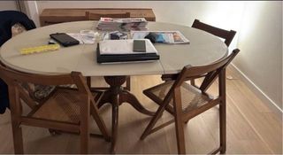 Comedor antiguo extensible