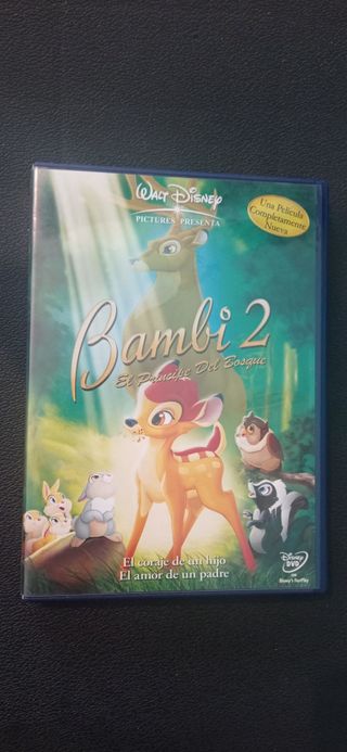 Nuevo DVD Bambi 2 El Príncipe del Bosque Disney