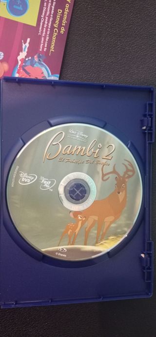 Nuevo DVD Bambi 2 El Príncipe del Bosque Disney