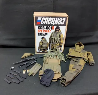 1/6 Escala Set de Kgb Hobby Spetsnaz Ruso