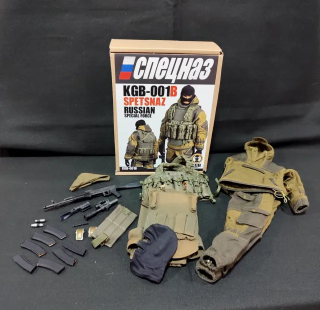 1/6 Escala Set de Kgb Hobby Spetsnaz Ruso