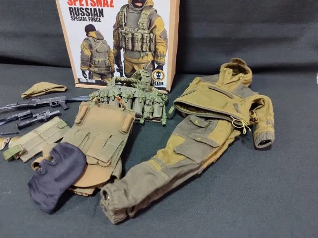1/6 Escala Set de Kgb Hobby Spetsnaz Ruso