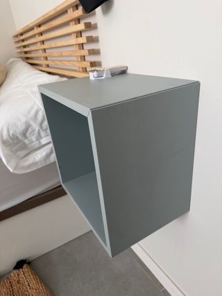 Mesa de noche EKET azul verdoso. Precio por unidad