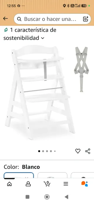 Trona evolutiva para bebé