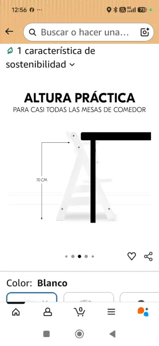 Trona evolutiva para bebé