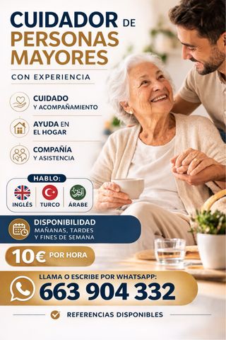 Cuidador de personas mayores