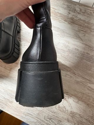 Botas Zara Plataforma Negras