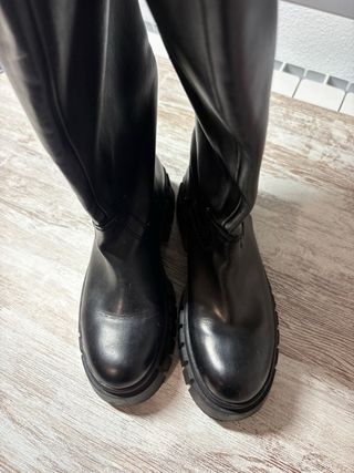 Botas Zara Plataforma Negras