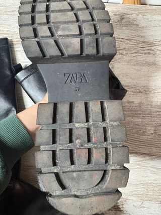 Botas Zara Plataforma Negras