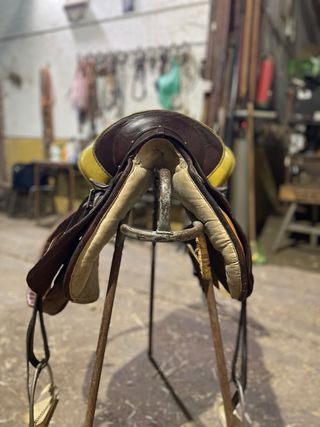 Montura de caballo española