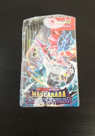 Caja Pokémon Mascarada Crepuscular 18 Sobres