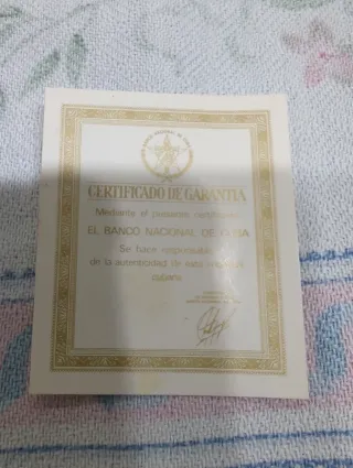 Moneda 5 Pesos Cuba 1950-1975 Plata