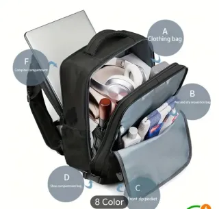 Pacchetto 2 zaini cabina approvati per volare