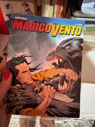 Fumetto magic vento artigli
