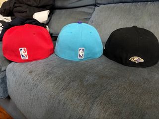 Gorras New Era Chicago Bulls, Hornets, Ravens
