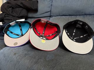 Gorras New Era Chicago Bulls, Hornets, Ravens