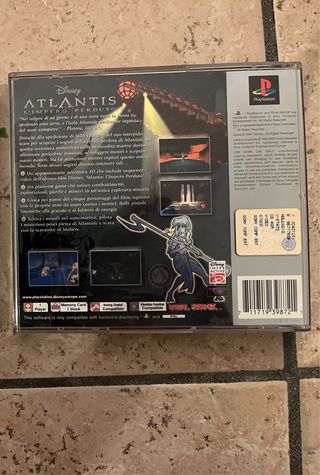 Gioco PS1 Atlantis L'Impero Perduto PAL