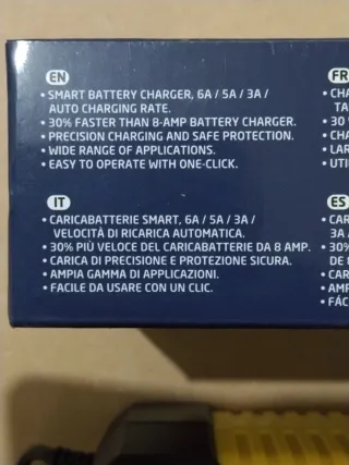 Caricabatterie intelligente per auto e moto
