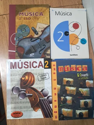 Libros Música 2º ESO Precio unidad