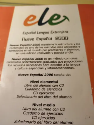 Nuevo español 2000, libro y cuaderno de ejercicios