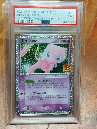 Pokemon TCG 25Th Mew EX-Holo PSA 9 JAP