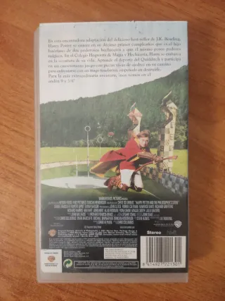 Harry Potter y la Piedra Filosofal VHS