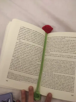 Marca páginas hecho a mano