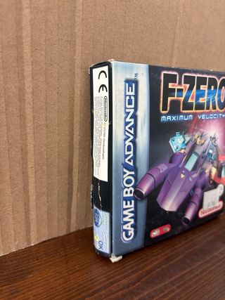 F-Zero Maximum Velocity GBA Nintendo nuovo