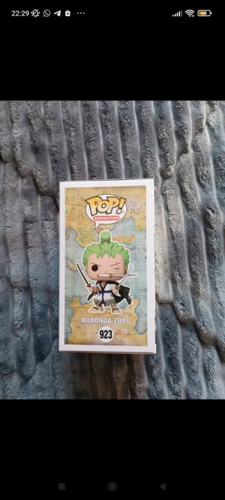 Funko Pop Roronoa Zoro 923 One Piece Glows Dark