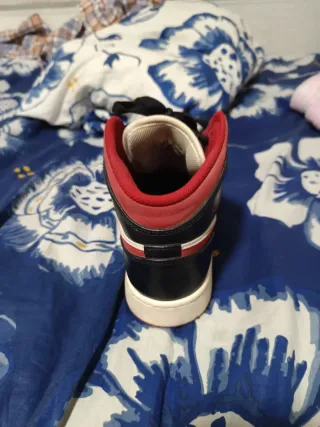 Zapatillas Air Jordan 1 Mid Chicago Black Toe 38