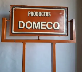 ANTIGUO EXPOSITOR PRODUCTOS DOMECQ