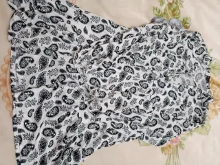 Vestido estampado mujer