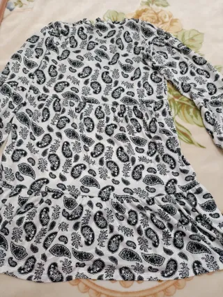 Vestido estampado mujer