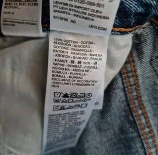 Levi's 94 Baggy Jeans Azul