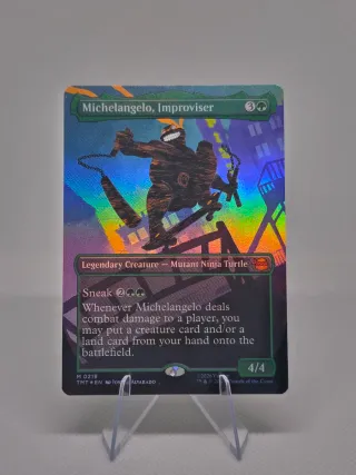MTG Michelangelo, Improviser M #219 Foil NM