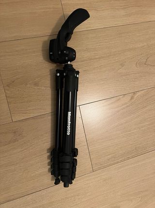 Trípode Manfrotto Negro regulable en altura