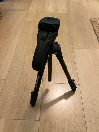 Trípode Manfrotto Negro regulable en altura