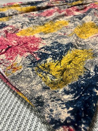 Vestido maxi estampado *vestido largo *bolsillos*M