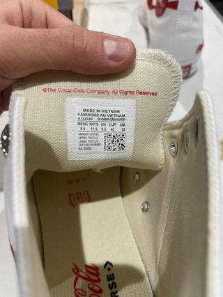 Converse Coca-Cola Edición Limitada