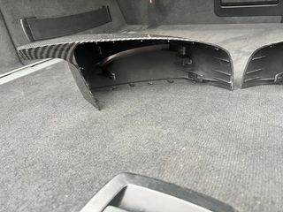 Carcasas de espejo fibra de carbono