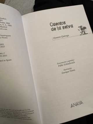 Cuentos de la selva (Tus Libros Seleccion / You...