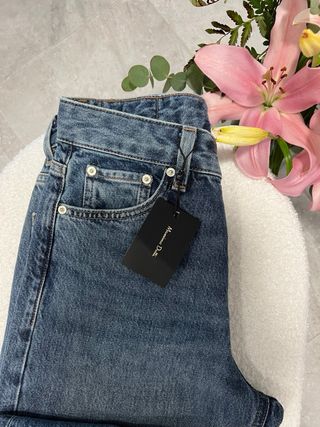 Massimo Dutti Vaqueros Wide Leg Talla 34