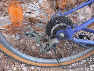 Bicicleta Mentor Y20 Morada con llantas 24"