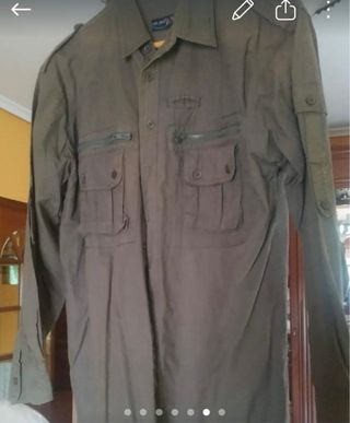 Chaqueta Camuflaje Militar Forrada, camisas...